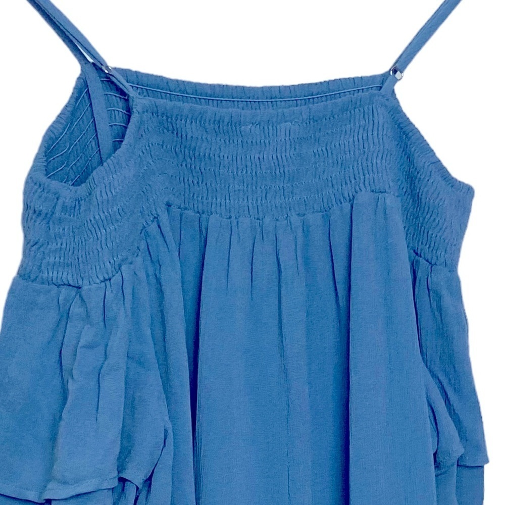 Lily White | Blue | Off the Shoulders Top | Size Medium - Picture 5 of 6